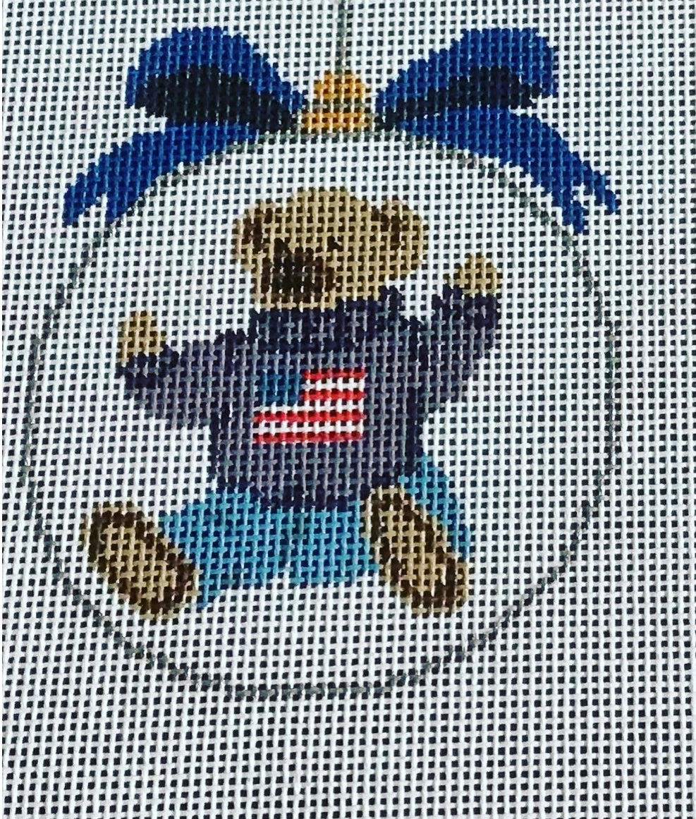 Bear round ornament - preorder
