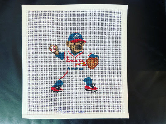 Braves Baseball Bear