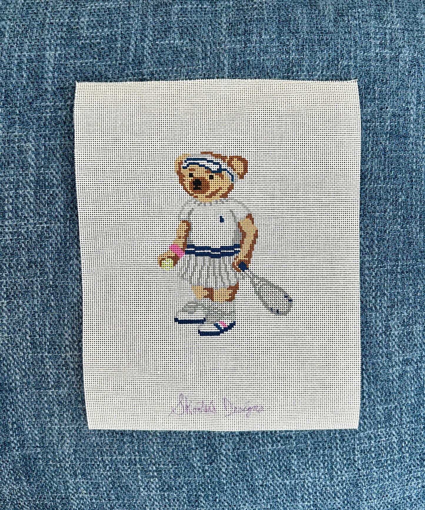 Girl Tennis Bear